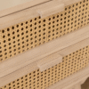 WoodBee Craft "The Rattan Aura" Premium Rattan Cane Bedside Table