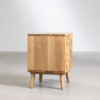 3 WoodBee Craft "The Checker Block" Premium Mosaic Wood Bedside Table