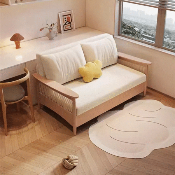 3 WoodBee Craft "The Kyoto Fold" Premium Fold Out Wood Sleeper Sofa