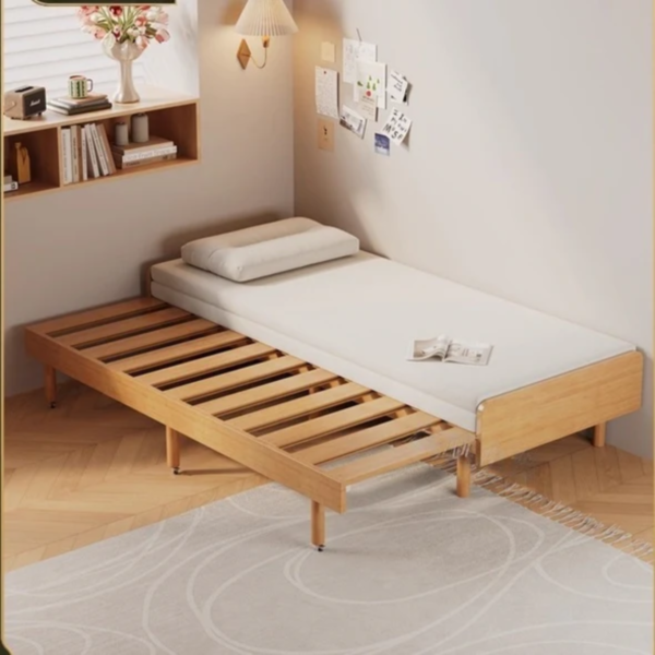 WoodBee Craft "The Horizon Matrix" Premium Telescoping Wood Sofa Bed
