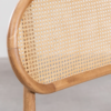 3 WoodBee Craft "The Aurelia Loop" Premium Rattan Cane Platform Bed
