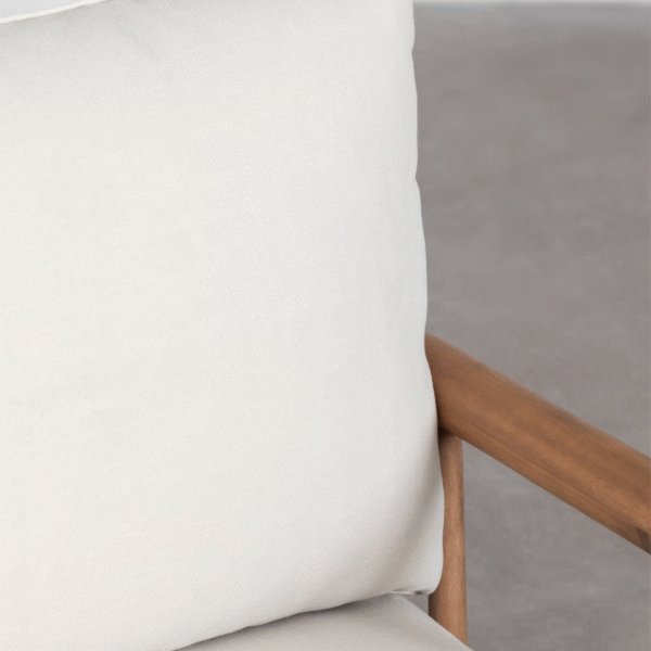 WoodBee Craft "The Nordic Spindle" Premium Scandinavian Minimal Wood Sofa