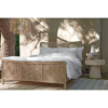 4 WoodBee Craft "The Aurelia Zen" Premium Natural Cane Wooden Bed Frame