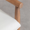 WoodBee Craft "The Nordic Spindle" Premium Scandinavian Minimal Wood Sofa