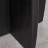 5 WoodBee Craft "The Onyx Eclipse" Premium Black Minimalist Bedside Table