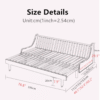 WoodBee Craft "The Nordik Transform" Premium Pull Out Sofa Bed