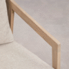 WoodBee Craft "The Cordage Solo" Premium Minimalist Woven Rope Armchair