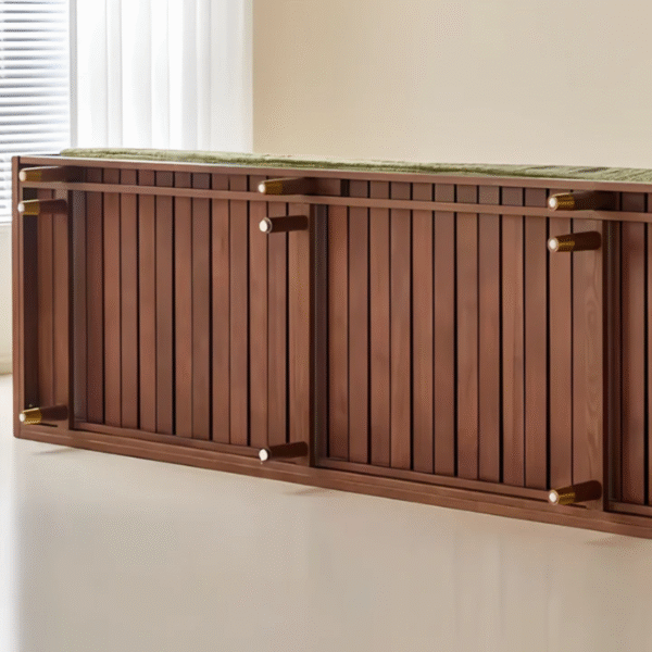 5 WoodBee Craft "The Verve Moss" Premium Modern Wood Sleeper Sofa