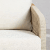 5 WoodBee Craft "The Meridian" Premium Artisan Woven Rope 3 Seater Sofa
