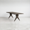 5 WoodBee Craft "The Apex Chevron" Premium Sculptural Wooden Dining Table