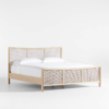 5 WoodBee Craft "The Aurelia Zen" Premium Natural Cane Wooden Bed Frame