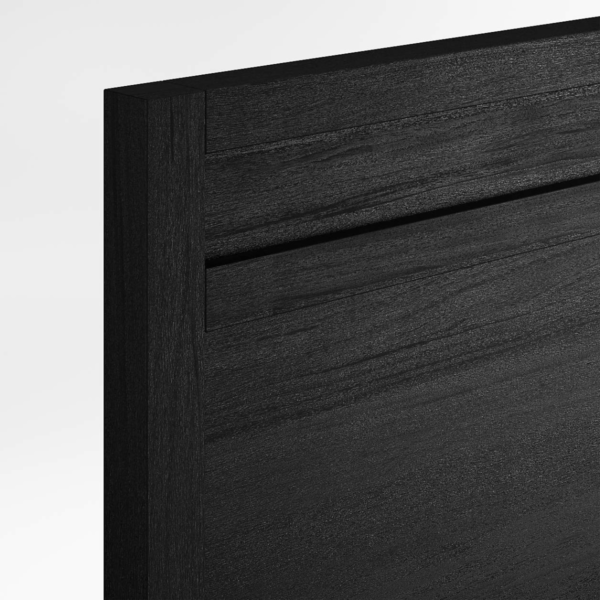 5 WoodBee Craft "The Obsidian Line" Premium Black Solid Wood Bed Frame