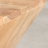 WoodBee Craft "The Helix Form" Premium Twisted Wood Accent Table