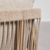 WoodBee Craft "The Cordage Solo" Premium Minimalist Woven Rope Armchair