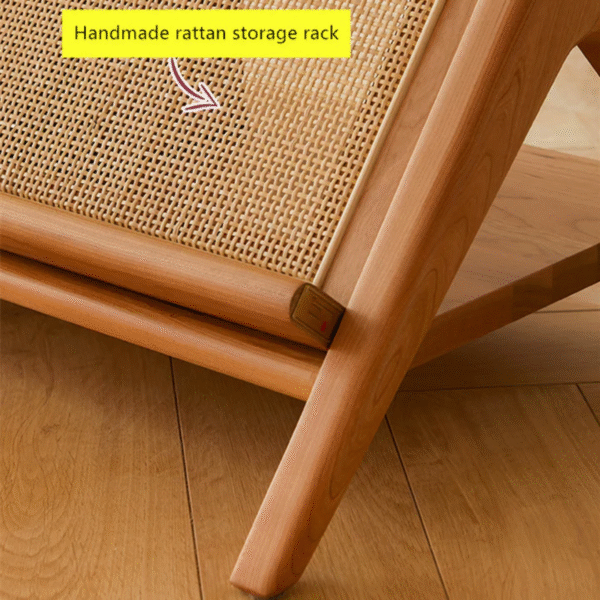 6 WoodBee Craft "The Horizon Loom" Premium Rattan Cane Coffee Table