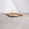 6 WoodBee Craft "The Kanso Zen" Premium Low Profile Wooden Platform Bed