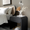 6 WoodBee Craft "The Eclipse Zen" Premium Oval Cane Black Platform Bed