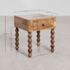 7 WoodBee Craft "The Ballad Storage" Premium Bobbin Leg Wooden Nightstand