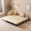 7 WoodBee Craft "The Silhouette Arc" Premium Chaise Lounge Sleeper Sofa