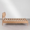 7 WoodBee Craft "The Aurelia Loop" Premium Rattan Cane Platform Bed