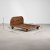 WoodBee Craft "The Orbison Arch" Premium Spherical Feet Platform Bed