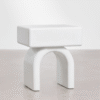 WBC-BS-005 (1) WoodBee Craft "The Arcane" Premium Chunky Modern Bedside Table
