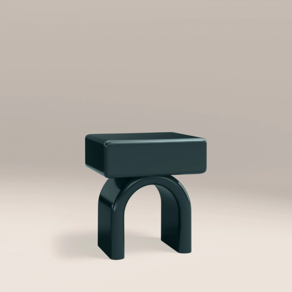 WBC-BS-005 (2) WoodBee Craft "The Arcane" Premium Chunky Modern Bedside Table