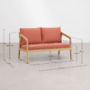 WBC-SO-012 WoodBee Craft "The Cordage" Premium Modern Minimalist Woven Rope Sofa