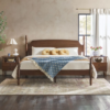 2 WoodBee Craft "The Heritage Turn" Solid Wood Turned Spindle Bed Frame