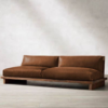 3 WoodBee Craft "The Horizon Platform" Handcrafted Armless Low Wooden Platform Sofa