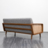 WoodBee Craft "The Nordic Rattan" Premium 3 Seater Cane Armrest Sofa