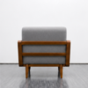 WoodBee Craft "The Nordic Solo" Premium Single Seater Cane Armchair Sofa