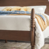5 WoodBee Craft "The Heritage Turn" Solid Wood Turned Spindle Bed Frame