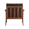 6 WoodBee Craft "The Cavett Retro" Premium Mid Century Leatherette Accent Chair