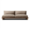 6 WoodBee Craft "The Horizon Platform" Handcrafted Armless Low Wooden Platform Sofa