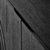 6 WoodBee Craft "The Eclipse Arch" Handcrafted Carved Black Wood TV Console Credenza