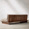 8 WoodBee Craft "The Horizon Platform" Handcrafted Armless Low Wooden Platform Sofa