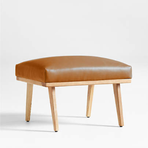 9 WoodBee Craft "The Cavett Retro" Premium Mid Century Leatherette Accent Chair