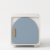 1 Woodbee craft "The Arcadian Pebble" Handcrafted Kids Arched Wooden Bedside Table