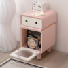 1 Woodbee craft "The Little Bot" Handcrafted Kids Robot Wooden Bedside Nightstand