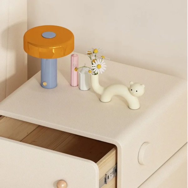 Woodbee craft "The Playful Pal" Handcrafted Kids Two Drawer Bedside Nightstand