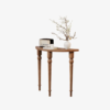 11 Woodbee craft "The Antoinette" Handcrafted French Roman Column Console Table