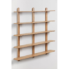 WOODBEE CRAFT "The Nordic Ledge" Handcrafted Solid Wood Floating Wall Shelf