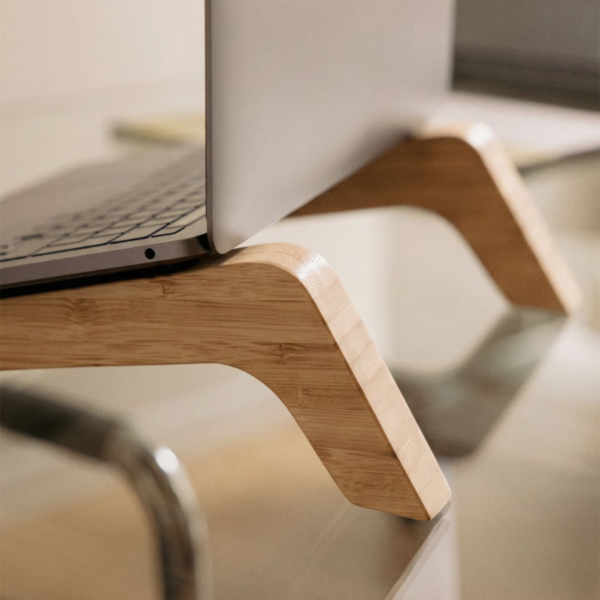 3 WoodBee Craft "The Ergoline" Handcrafted Wooden Laptop Riser Stand