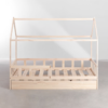 3 WoodBee Craft "The Haven Cottage" Handcrafted Kids House Bed with Pull-Out Trundle