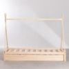 3 WoodBee Craft "The Nomad Tent" Handcrafted Kids Teepee Bed with Trundle
