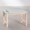 3 Woodbee craft "The Little Scholar" Handcrafted Kids Wooden Desk and Chair Set