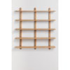 WOODBEE CRAFT "The Nordic Ledge" Handcrafted Solid Wood Floating Wall Shelf