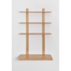WoodBee Craft "The Nordic Rise" Floating Wall Mounted Ladder Desk with Shelves