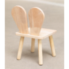 Woodbee craft "The Hopscotch" Handcrafted Wooden Bunny Chair